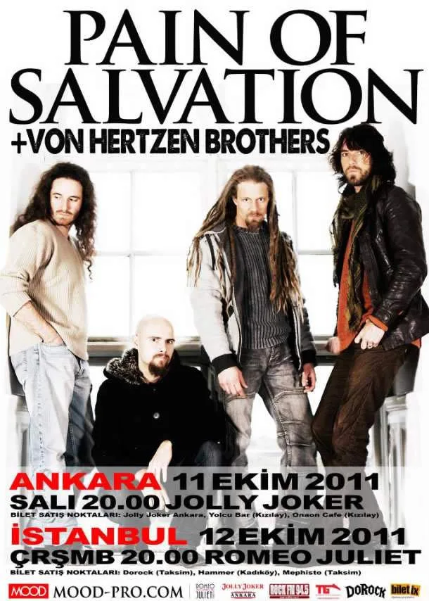 PAIN OF SALVATION & VON HERTZEN BROTHERS İstanbul Konseri
