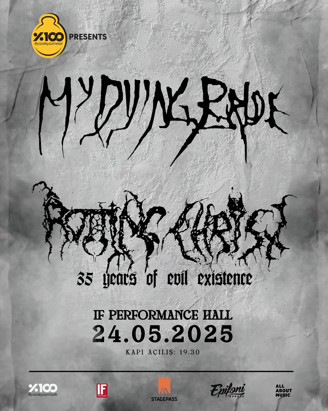 my dying bride - rotting chist konseri