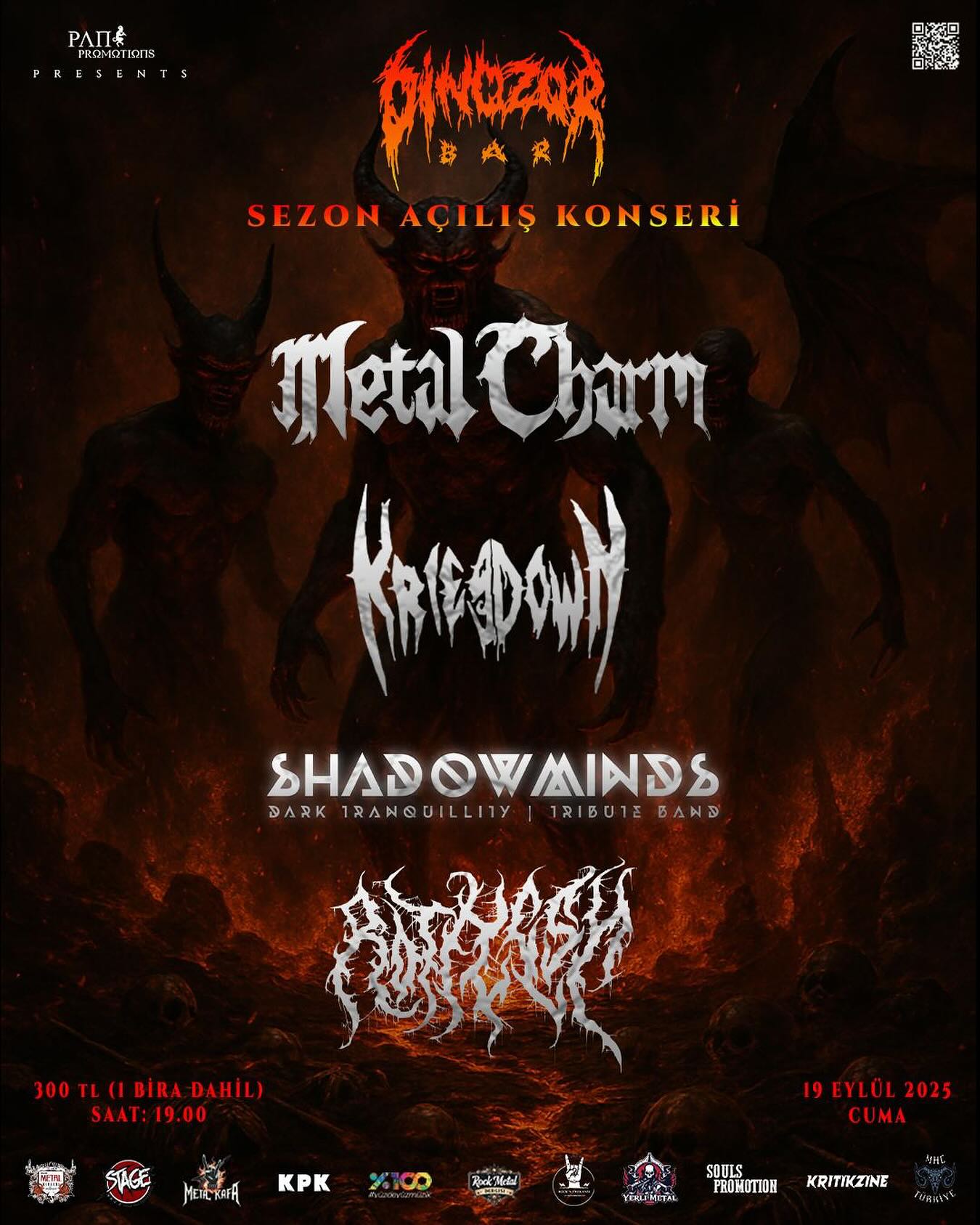 Metal Charm, Kriegdown, Shadowminds, Rotflesh