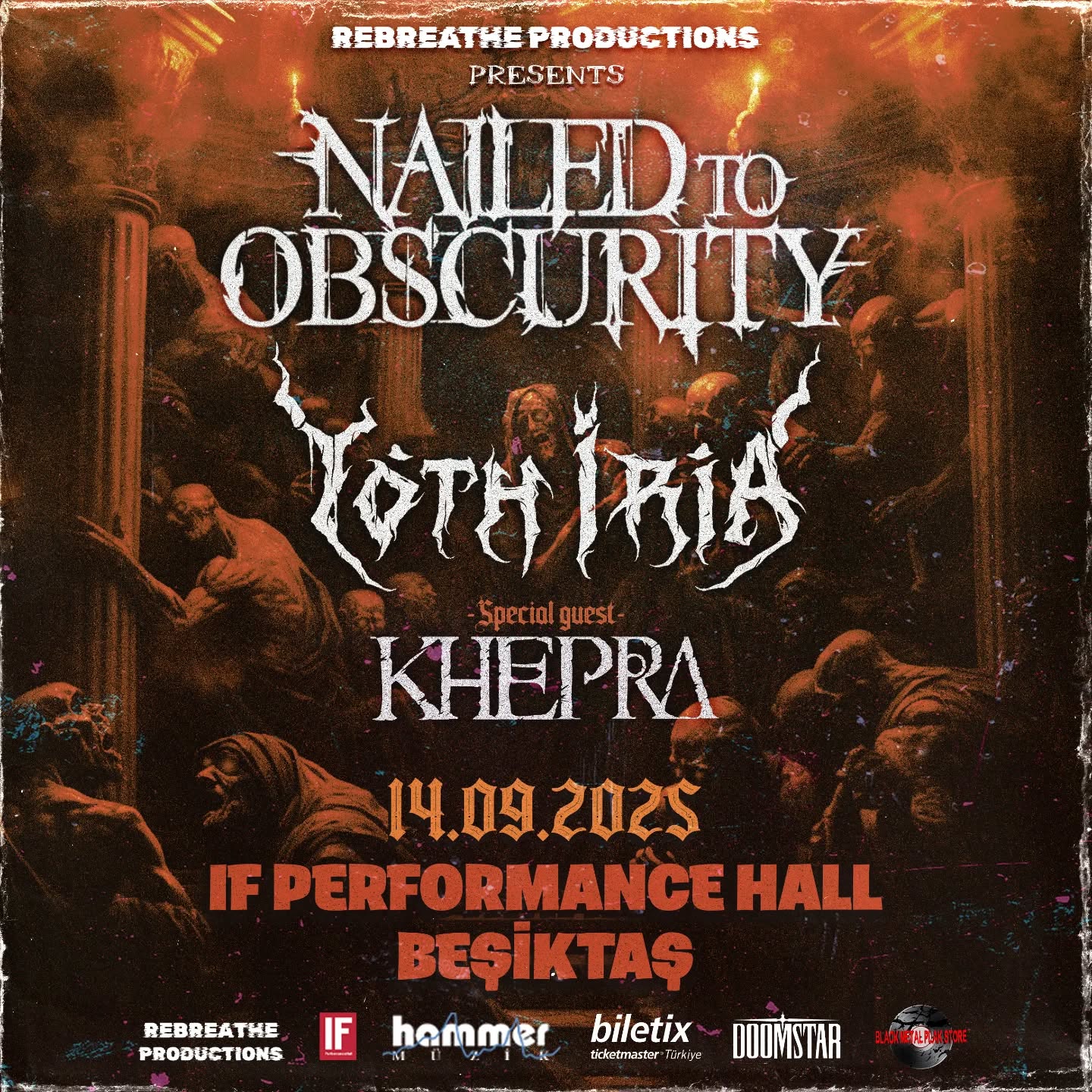 Nailed to Obscurity istanbul-konseri