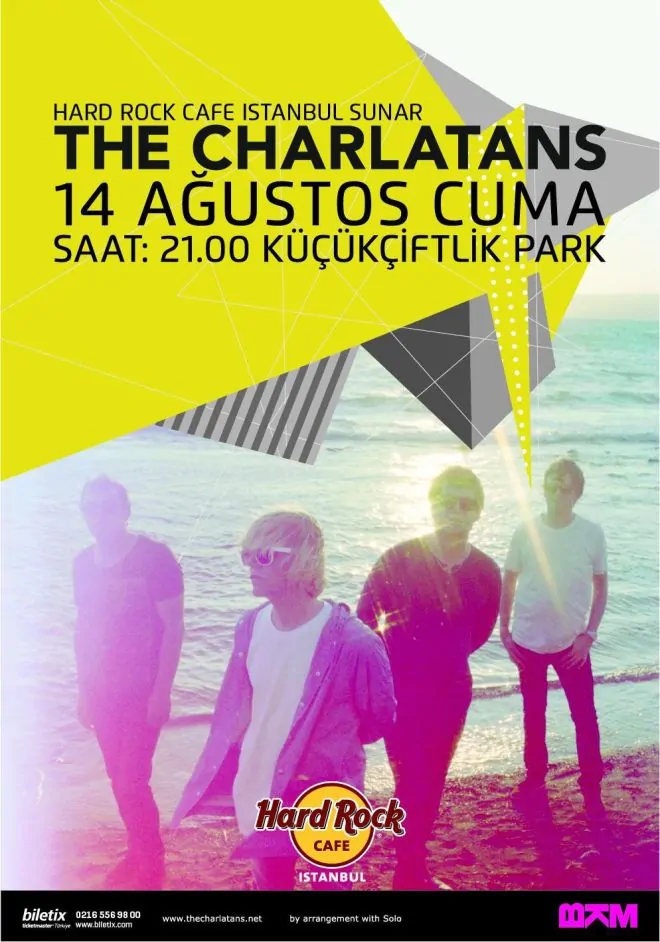 The Charlatans istanbul konseri