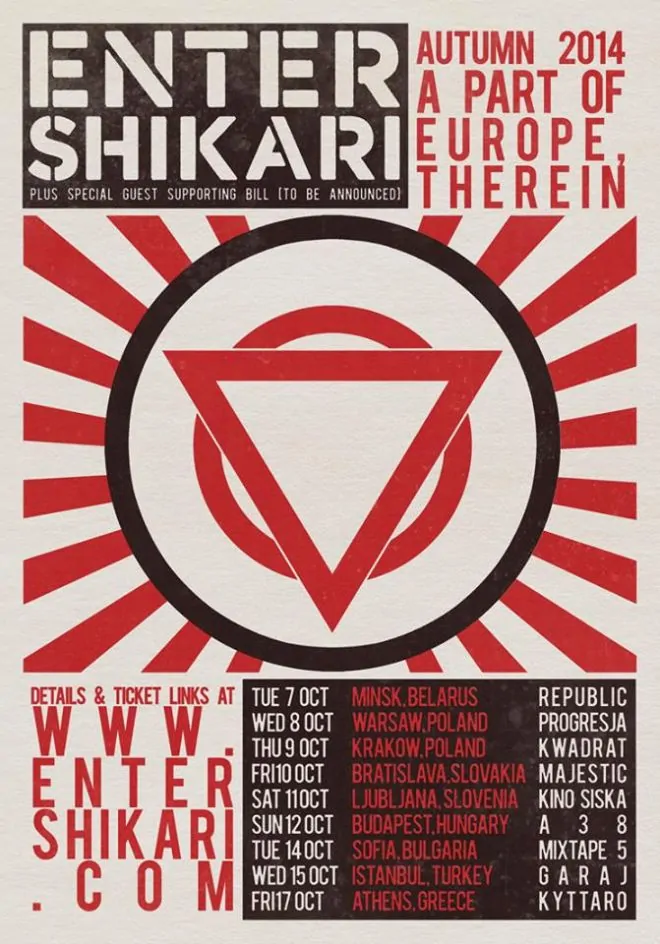 enter shikari istanbul konseri