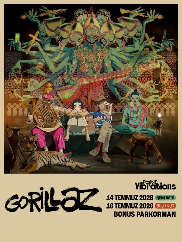 Gorillaz 1. gün