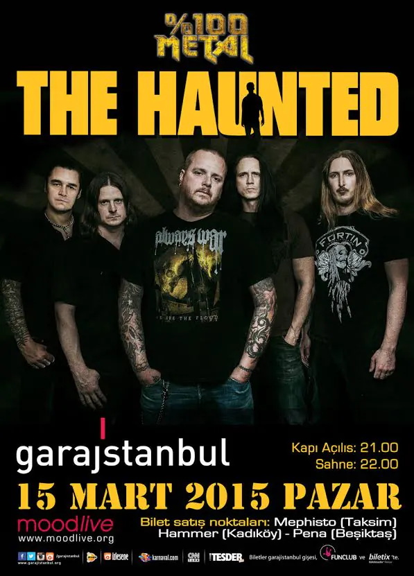thehaunted 2015 konseri