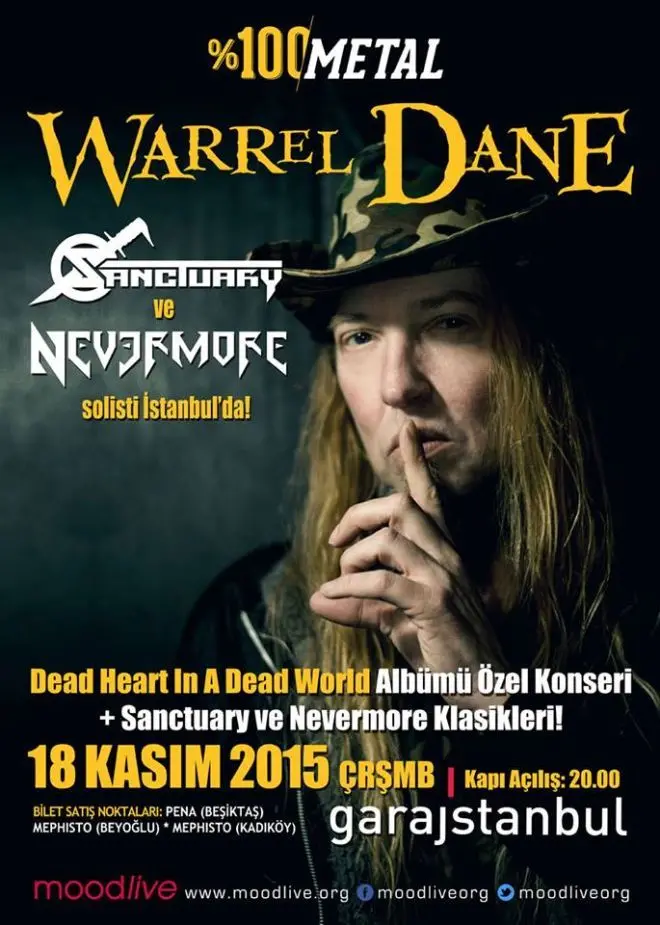warrel dane konseri